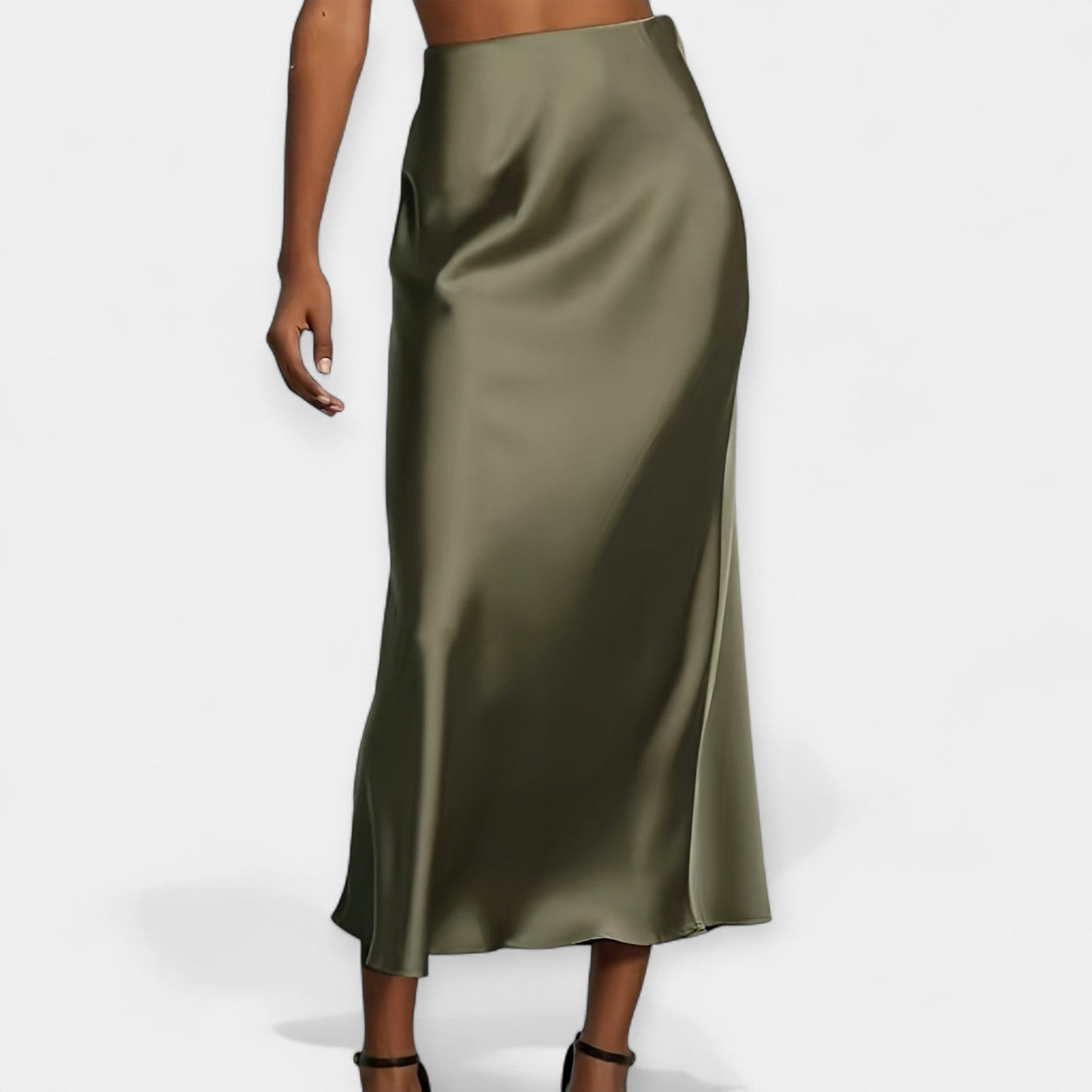 Gonna a vita alta midi