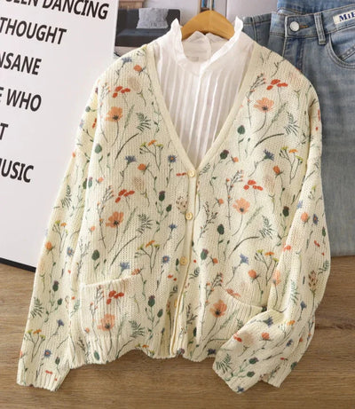 Sammy | Gilet elegante con stampa floreale
