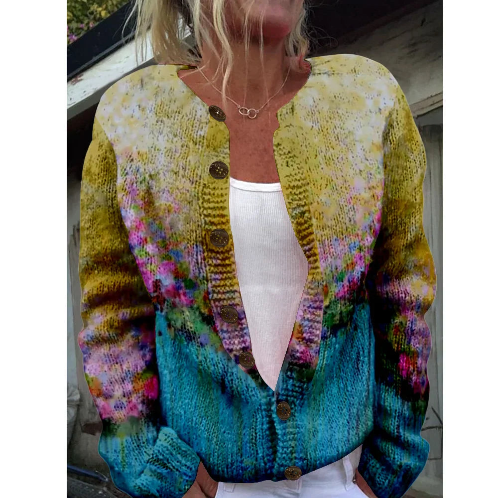 Amrei | Giacca chic con stampa
